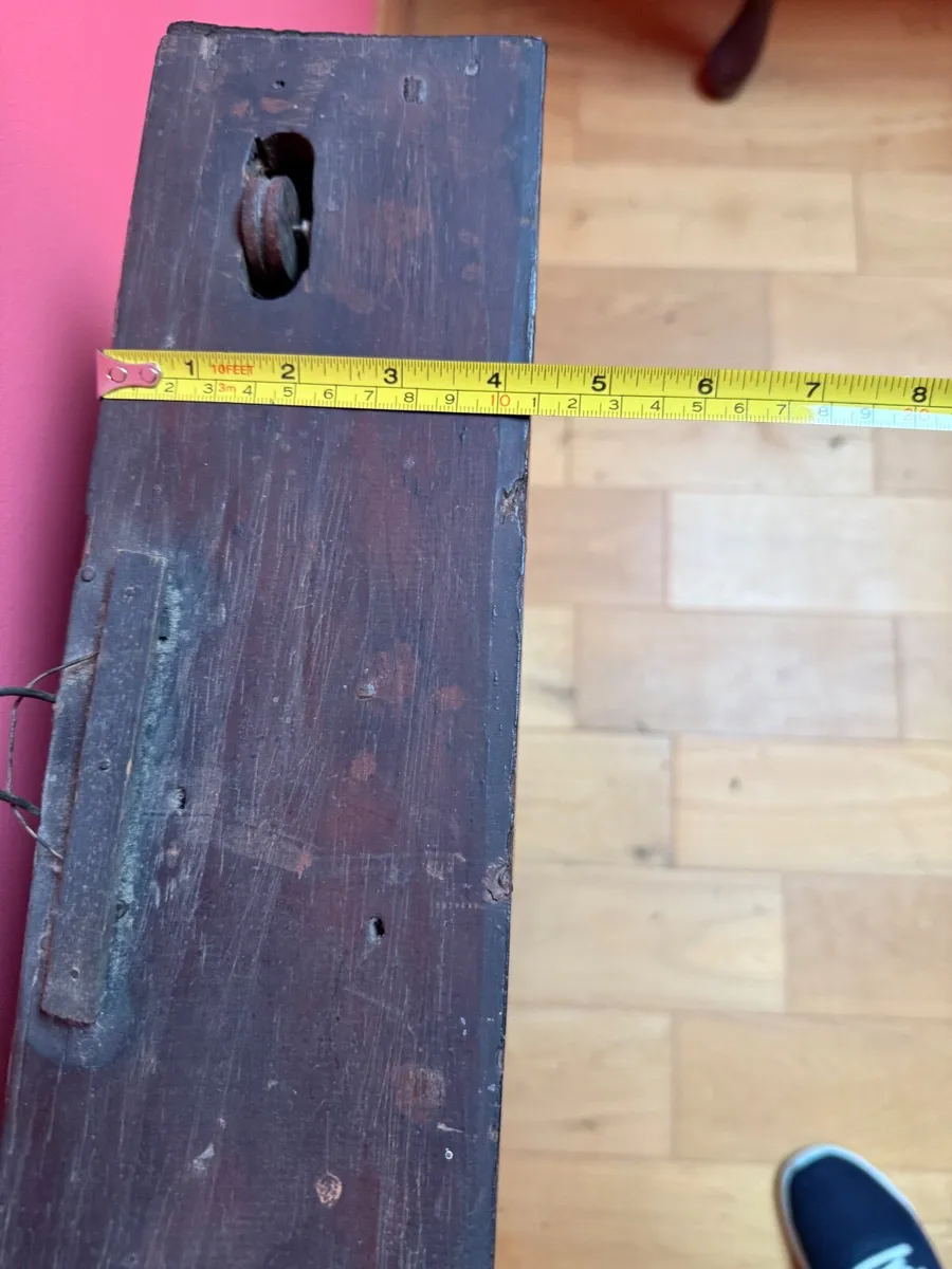 Antique American Fishbox Clock - Image 3