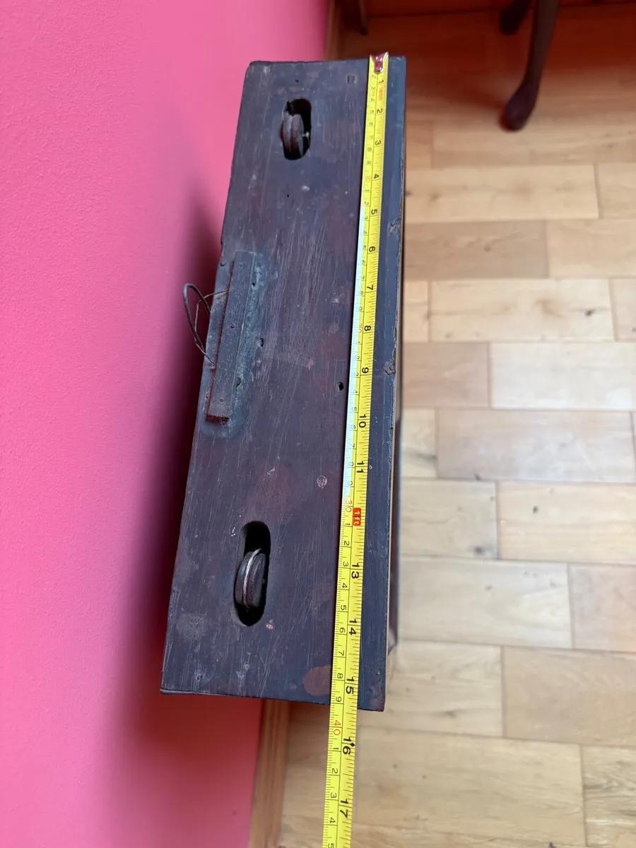 Antique American Fishbox Clock - Image 4