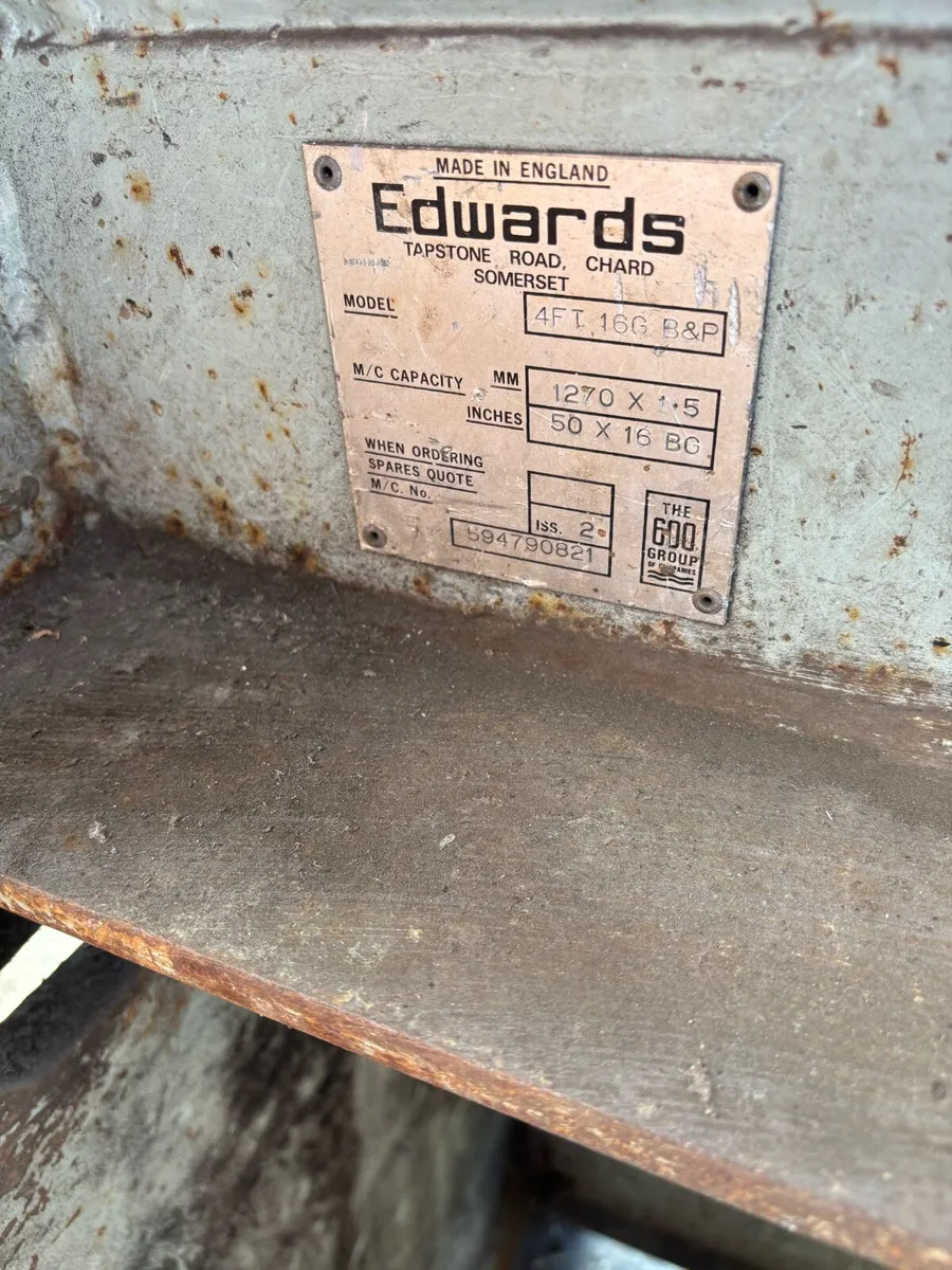 4 ‘ Edwards  folder with complete fingers 2mm - Image 2