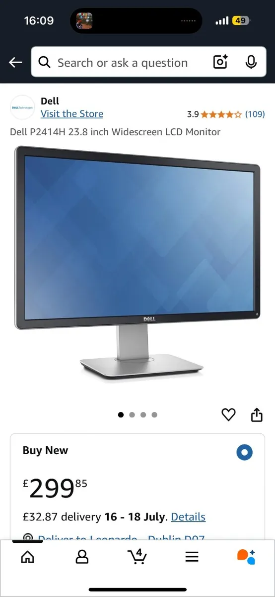 69 DELL MONITORS LIKE NEW