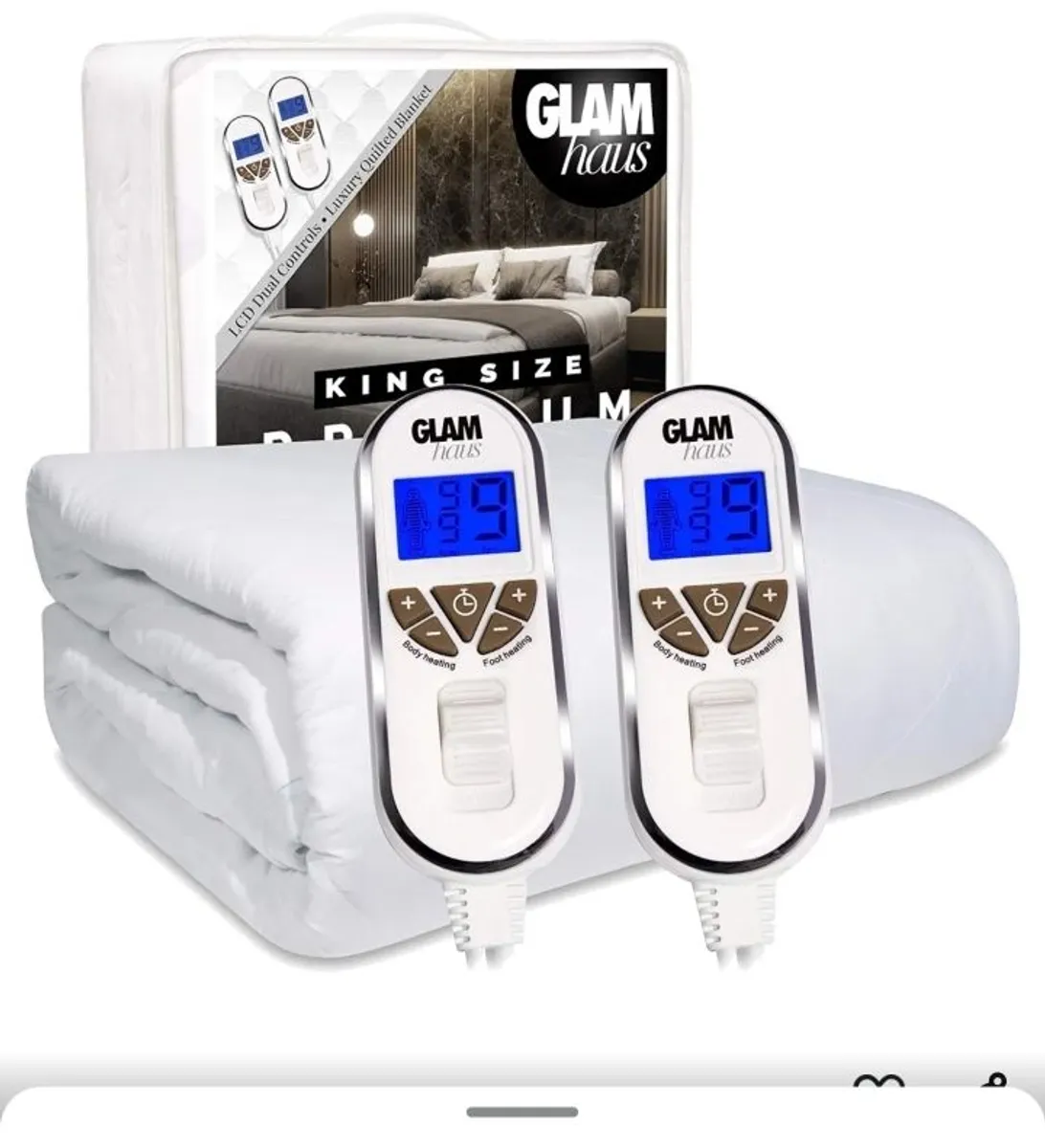 Dual Control Glam House Electric blanket - Image 2
