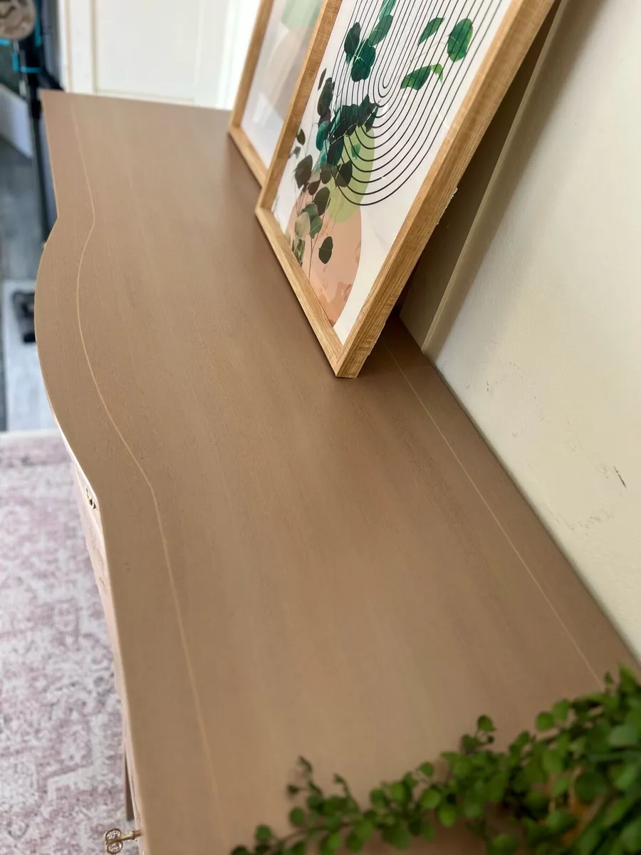 Bow Front Vintage Sideboard - Image 4