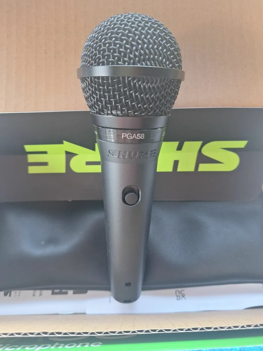 Shure PGA58 Vocal Microphone x2 - Image 3