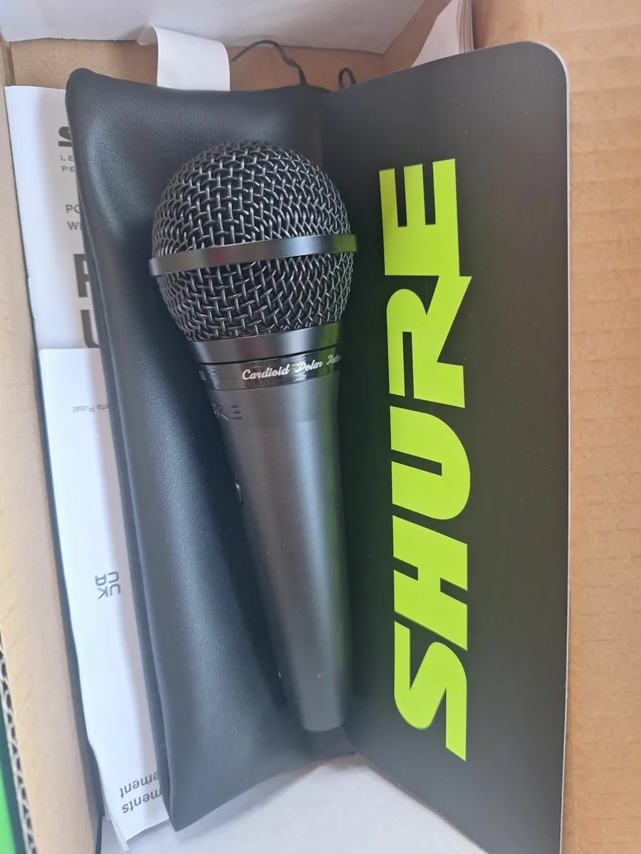 Shure PGA58 Vocal Microphone x2 - Image 1