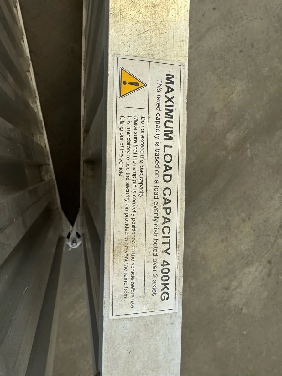 Loading folding ramp Heavy Duty - Image 3