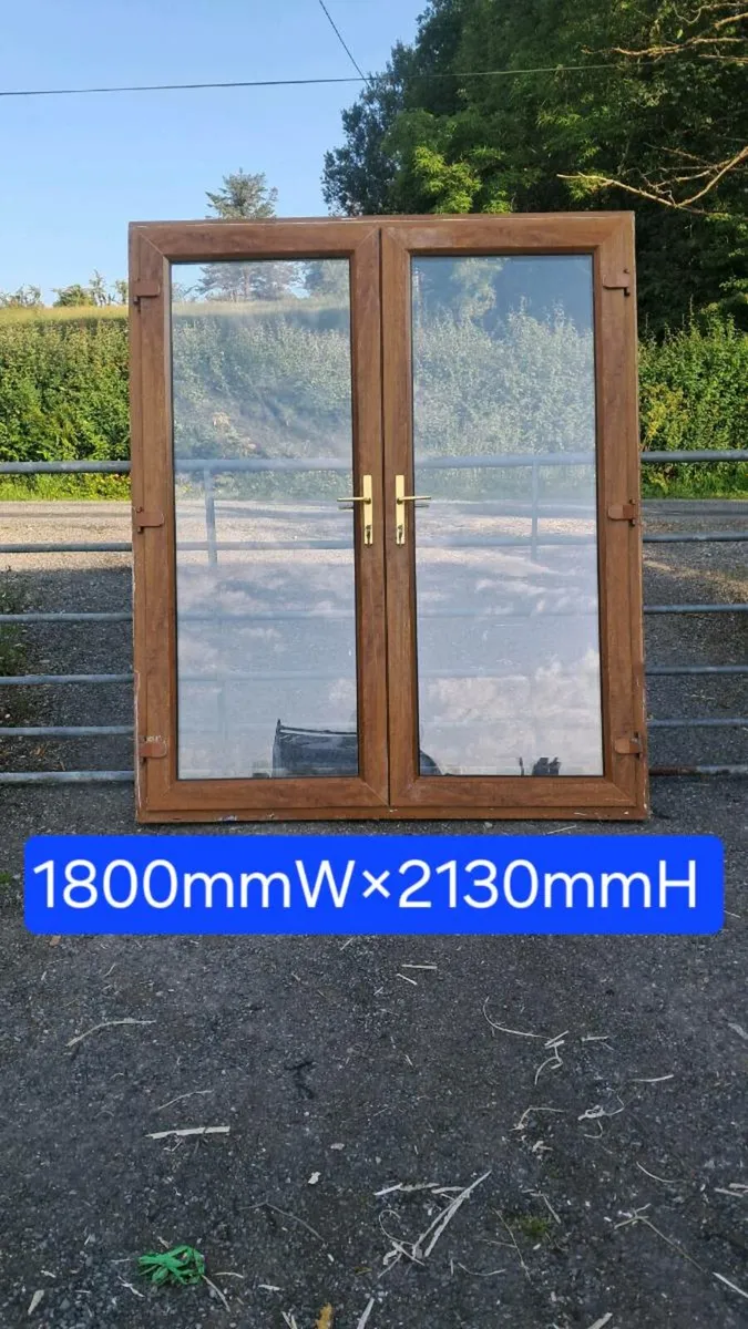 PVC FRENCH DOORS