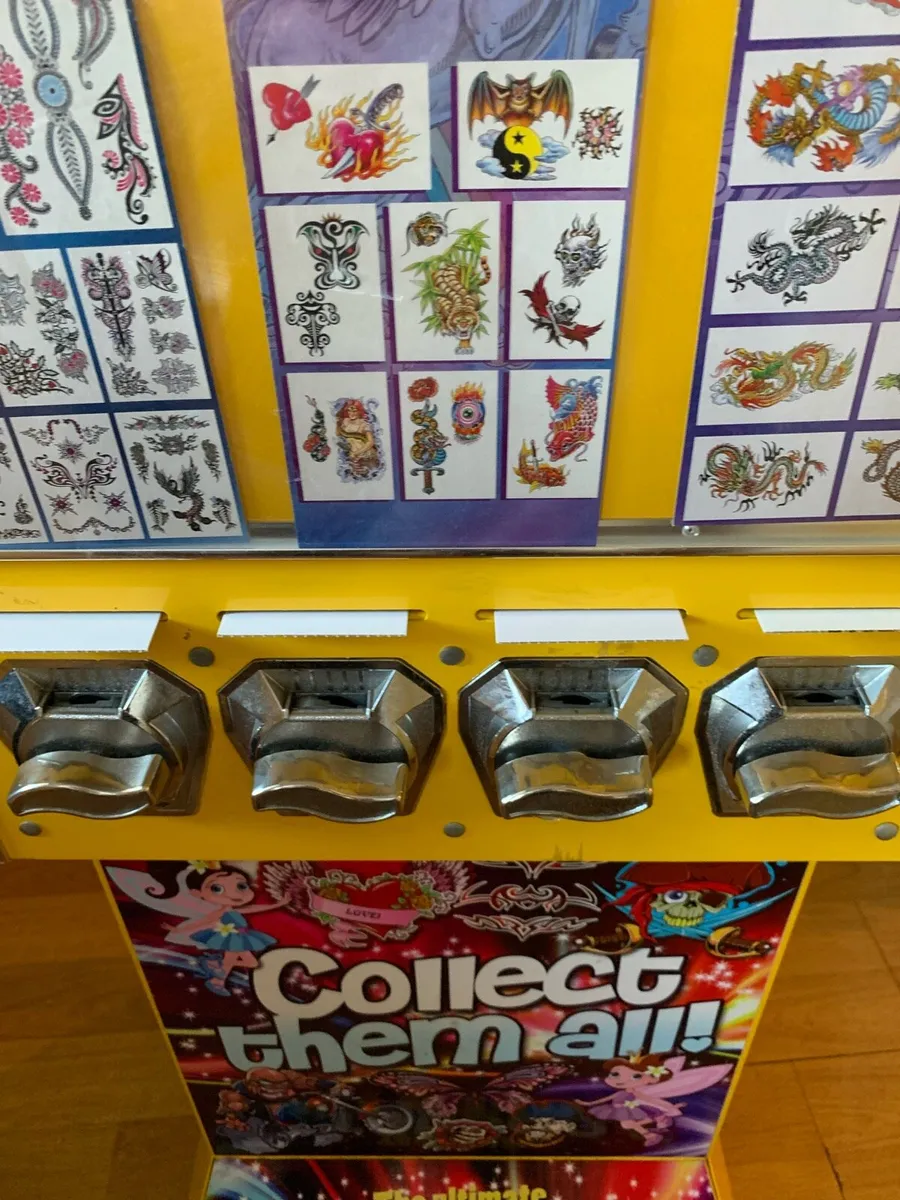 Tattoos stickers 1 euros coin - Image 1