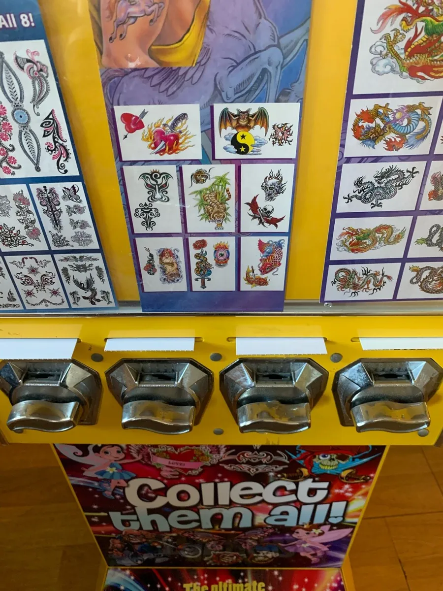 Tattoos stickers 1 euros coin - Image 4
