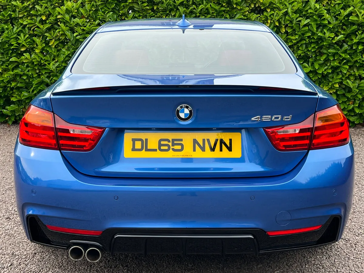BMW 4-Series 2015 M-Sport **Red Leather** - Image 3