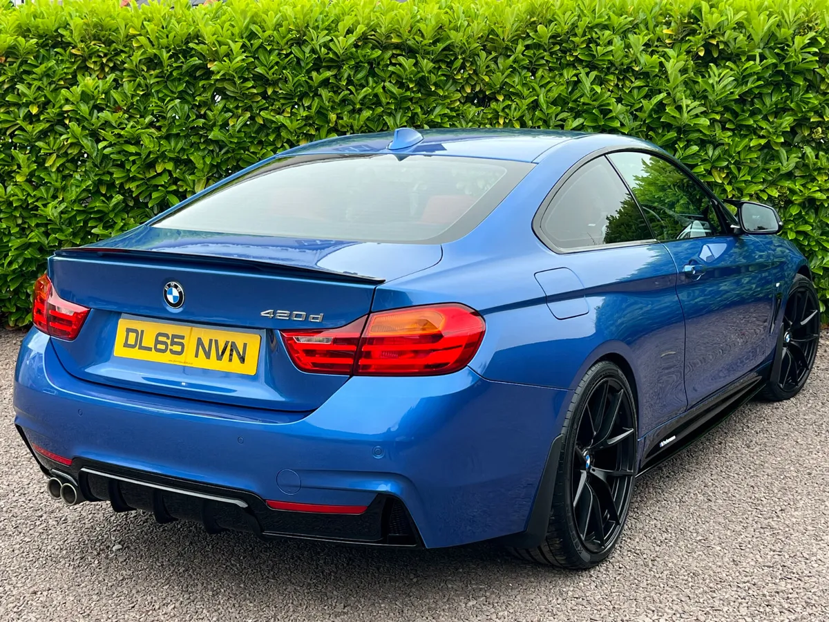 BMW 4-Series 2015 M-Sport **Red Leather** - Image 4