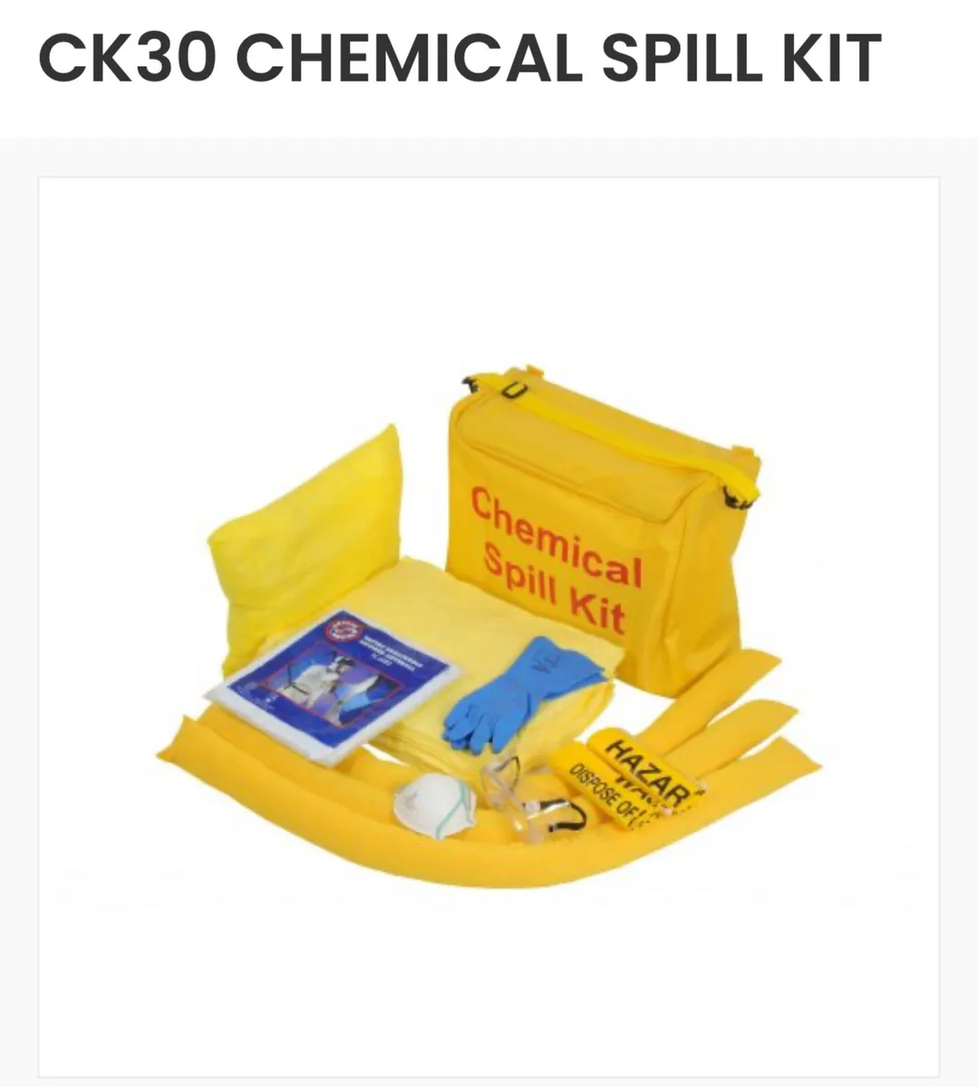 Chemical Spill Kit - Image 2