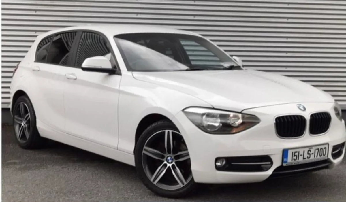 1 series BMW white 101,167KM - Image 1