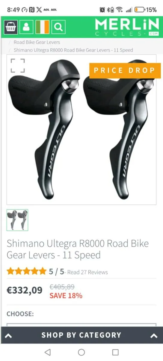 Mini ultegra groupset - Image 1