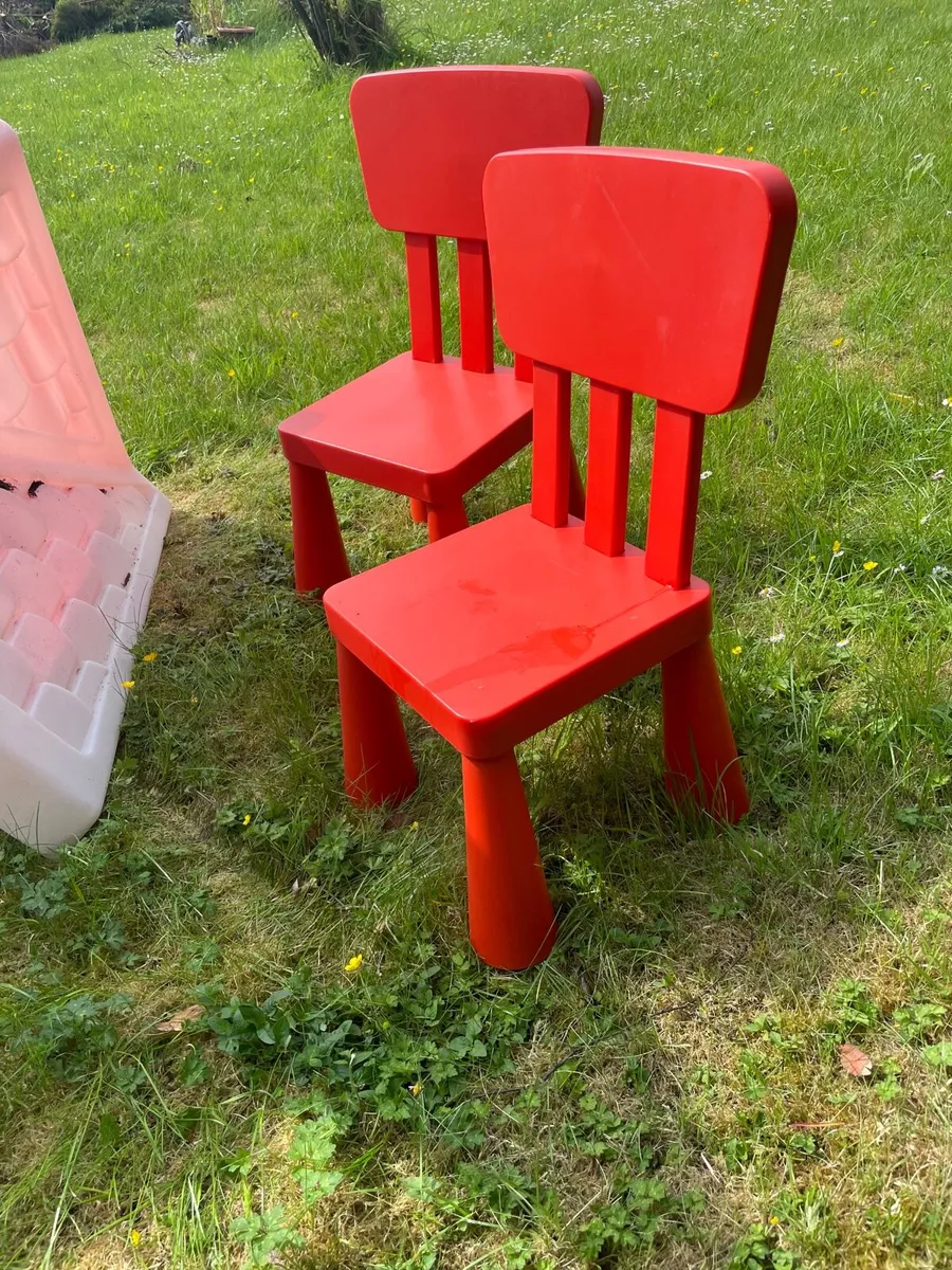 2 kids Ikea chairs for sale - Image 1