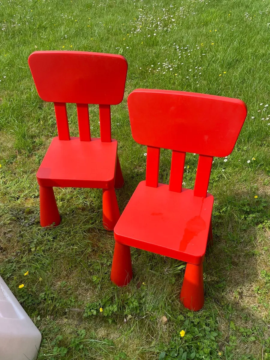 2 kids Ikea chairs for sale - Image 3