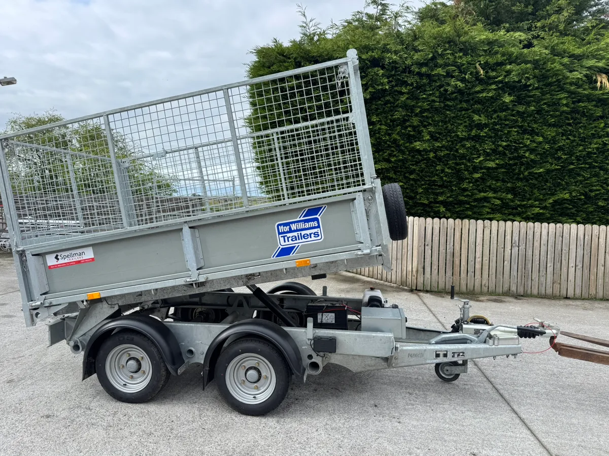 Ifor Williams dropside tipper trailer - Image 1