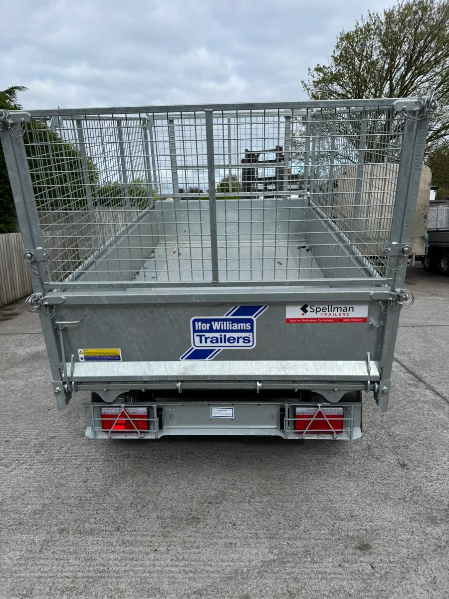 Ifor Williams dropside tipper trailer - Image 2