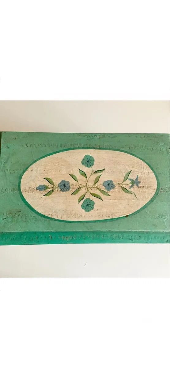 Vintage Wooden Jewellery/Storage Box - Image 3