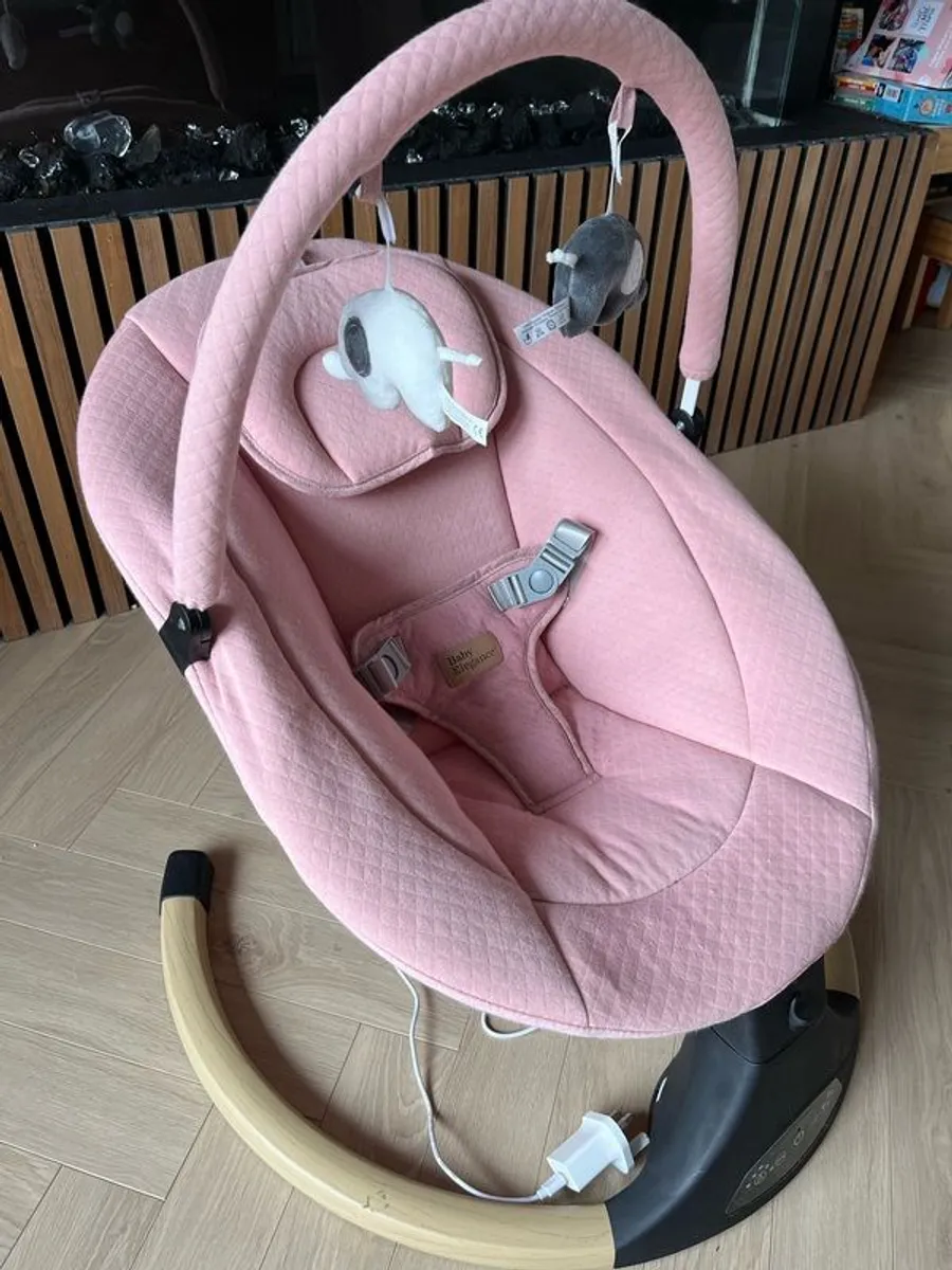 Baby Elegance Allta Auto Swing Pink - Image 1