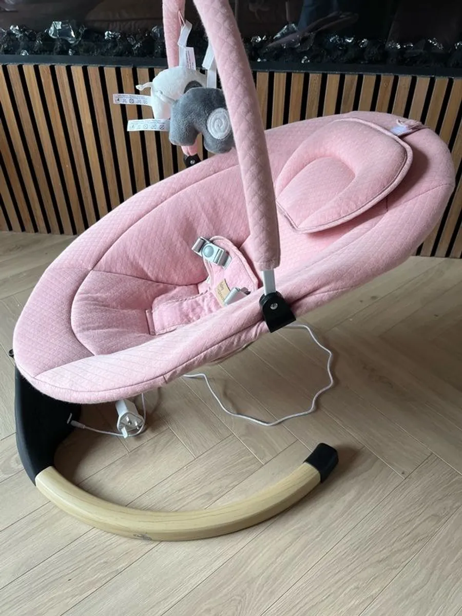 Baby Elegance Allta Auto Swing Pink - Image 3