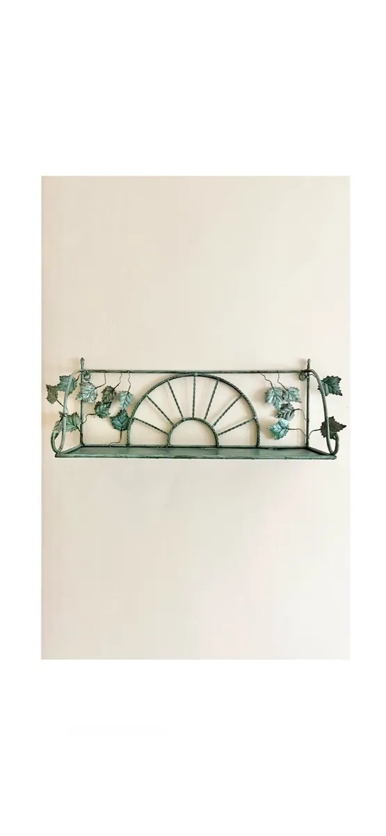 Decorative Metal Shelf - Image 1