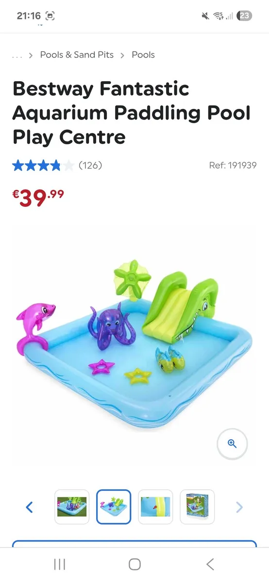 Toddler/kids pool - Image 1