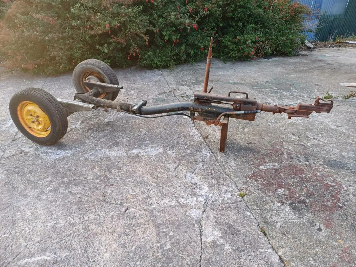 Single Axle Trailer Chassis - Image 1