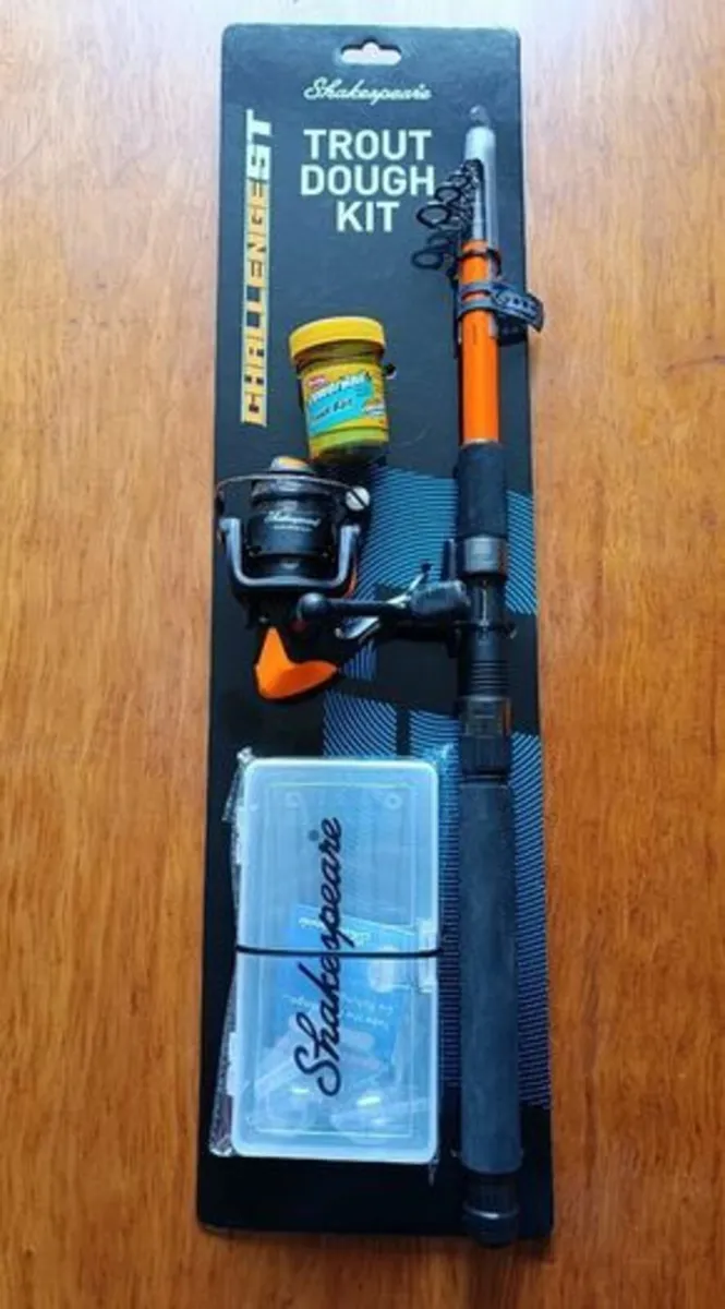 Fishing Shakespeare kit trout dough 7ft telescopic - Image 1