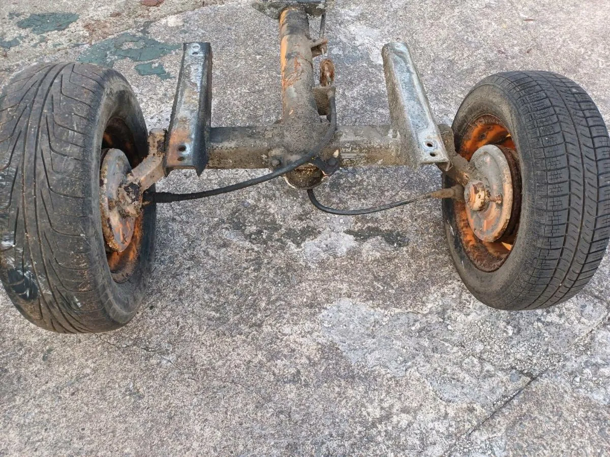 Single Axle Trailer Chassis - Image 4