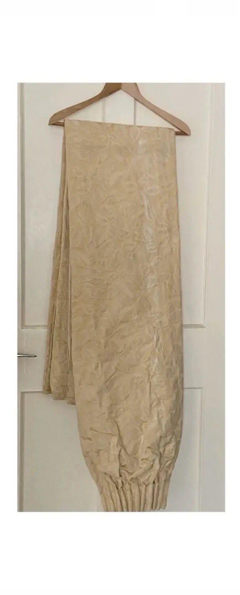 Gold Brocade Curtains - Image 1