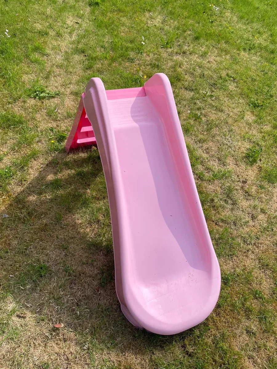 Pink kids slide - Image 2