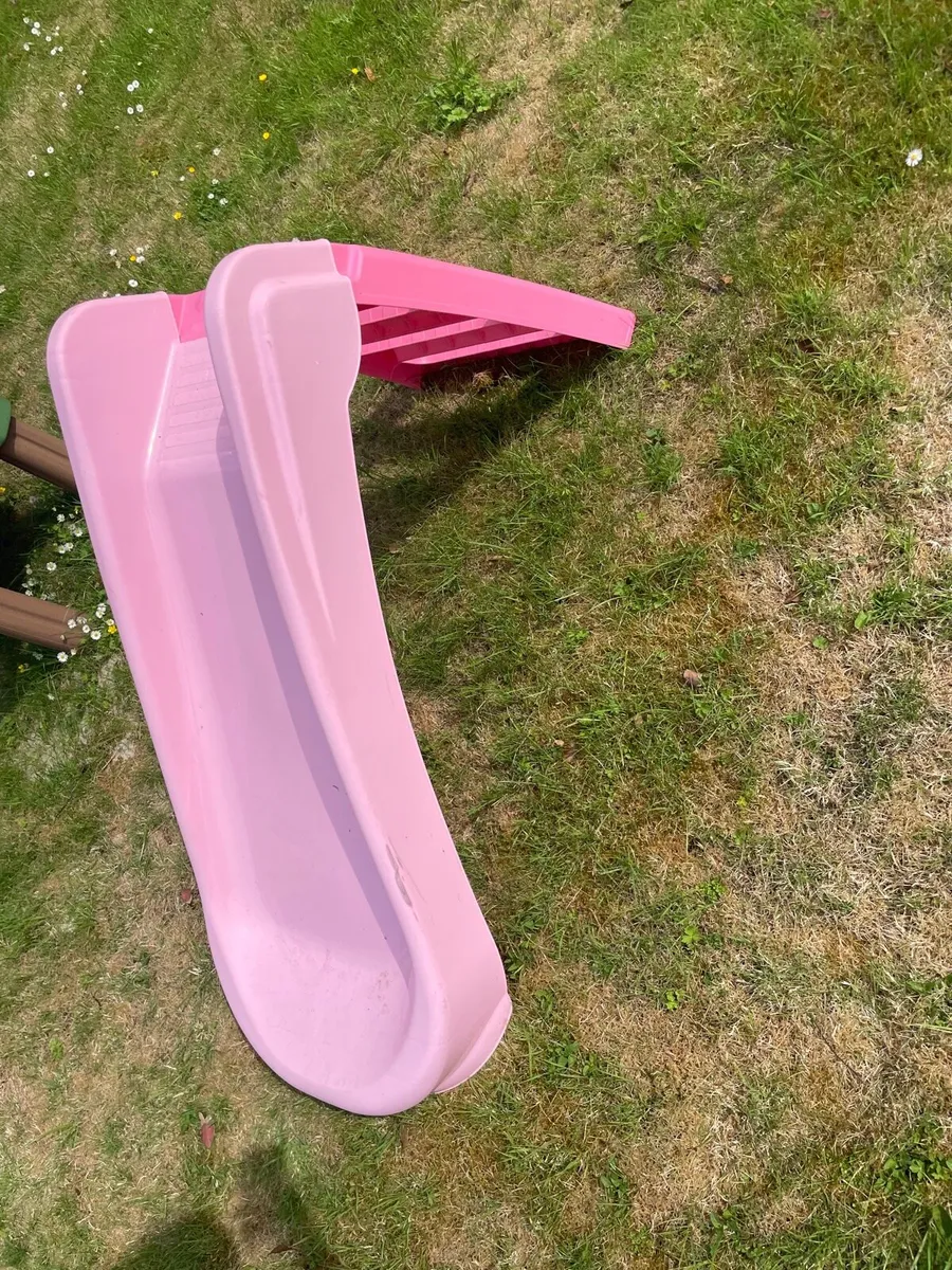 Pink kids slide - Image 3