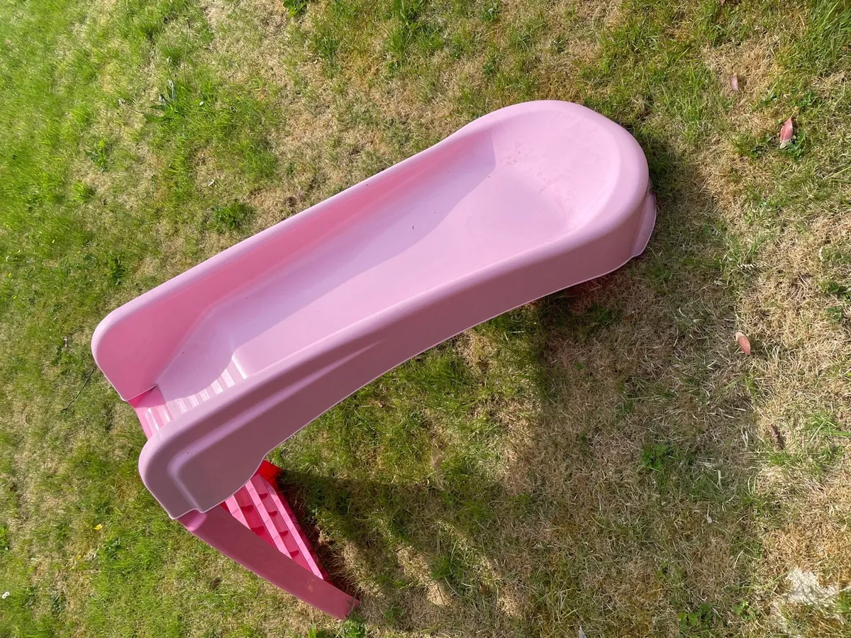 Pink kids slide - Image 4