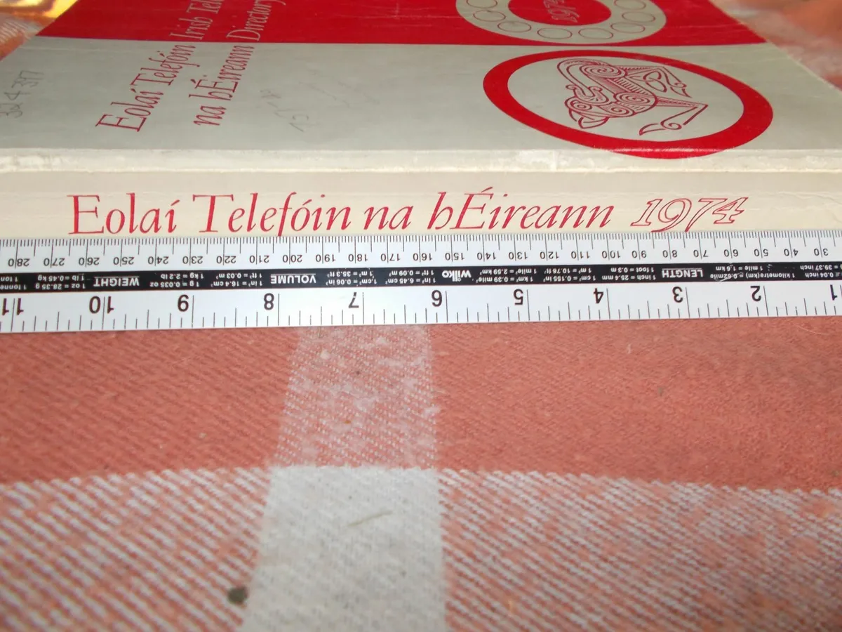 Very rare 1974 Irish Telephone Directory - Image 4