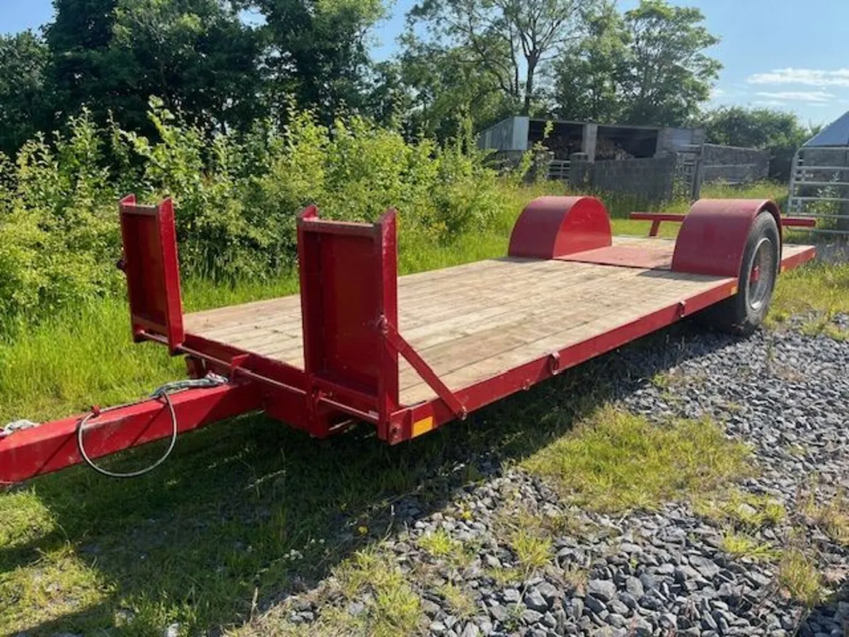 6Ton Digger and Bale Trailer - Image 1