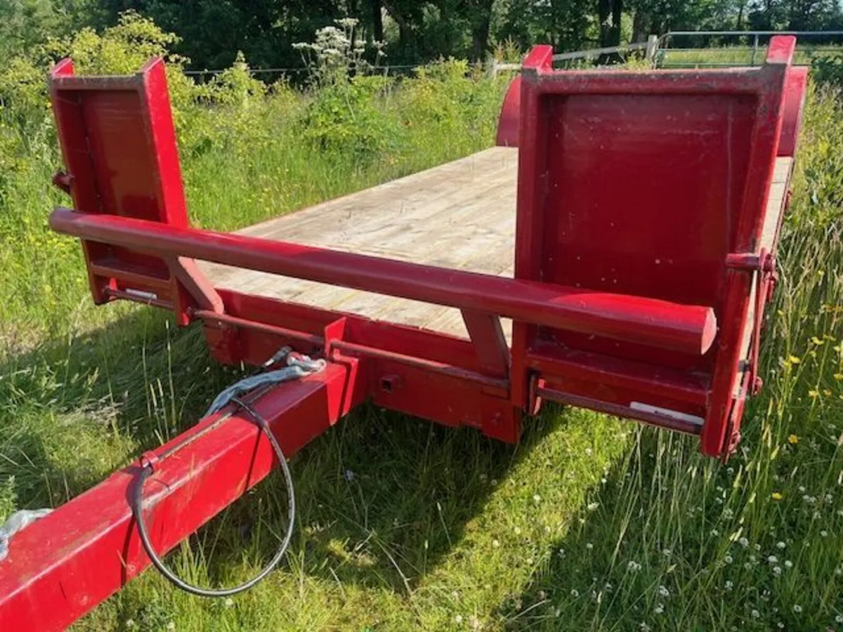 6Ton Digger and Bale Trailer - Image 3