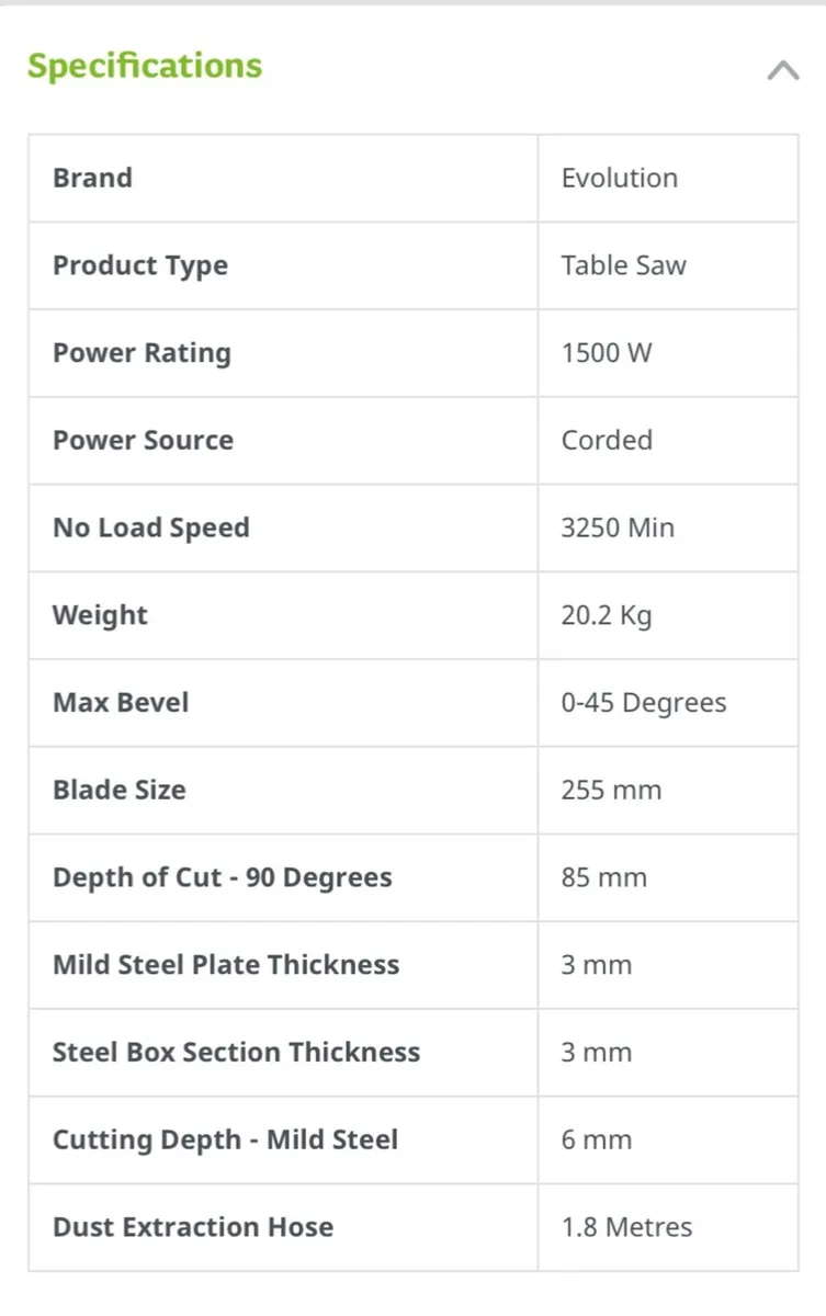 Table saw - Image 3