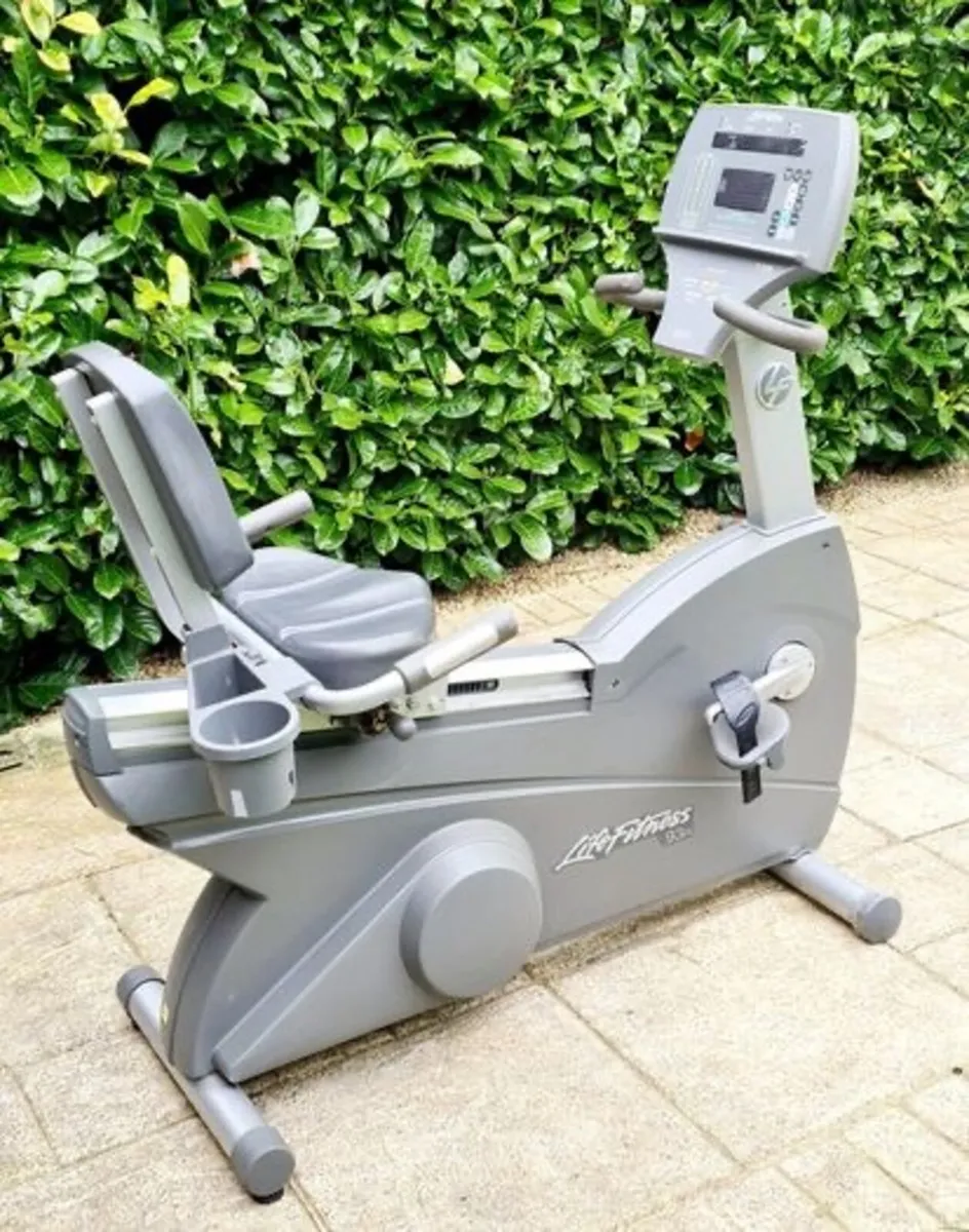 LIFECYCLE RECUMBENT BIKE - Image 1