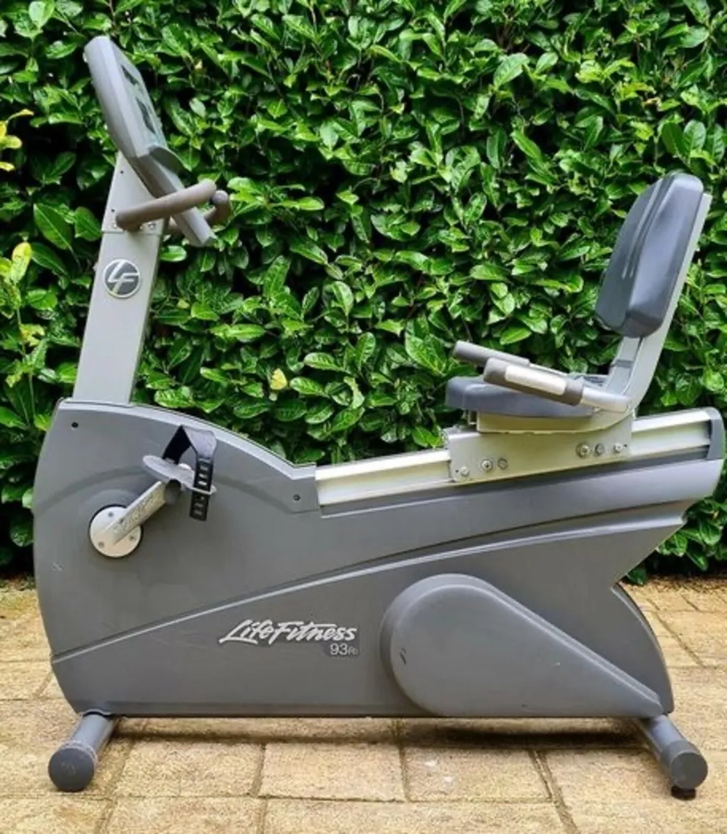LIFECYCLE RECUMBENT BIKE - Image 4
