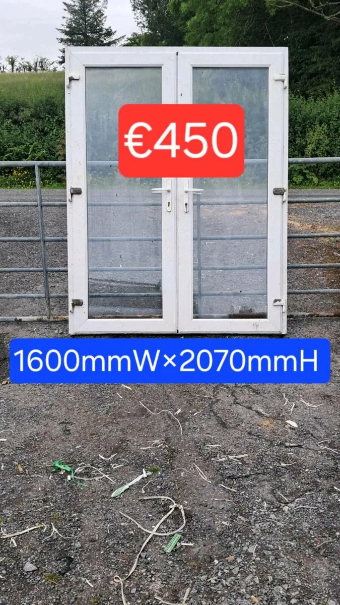 PVC FRENCH DOORS