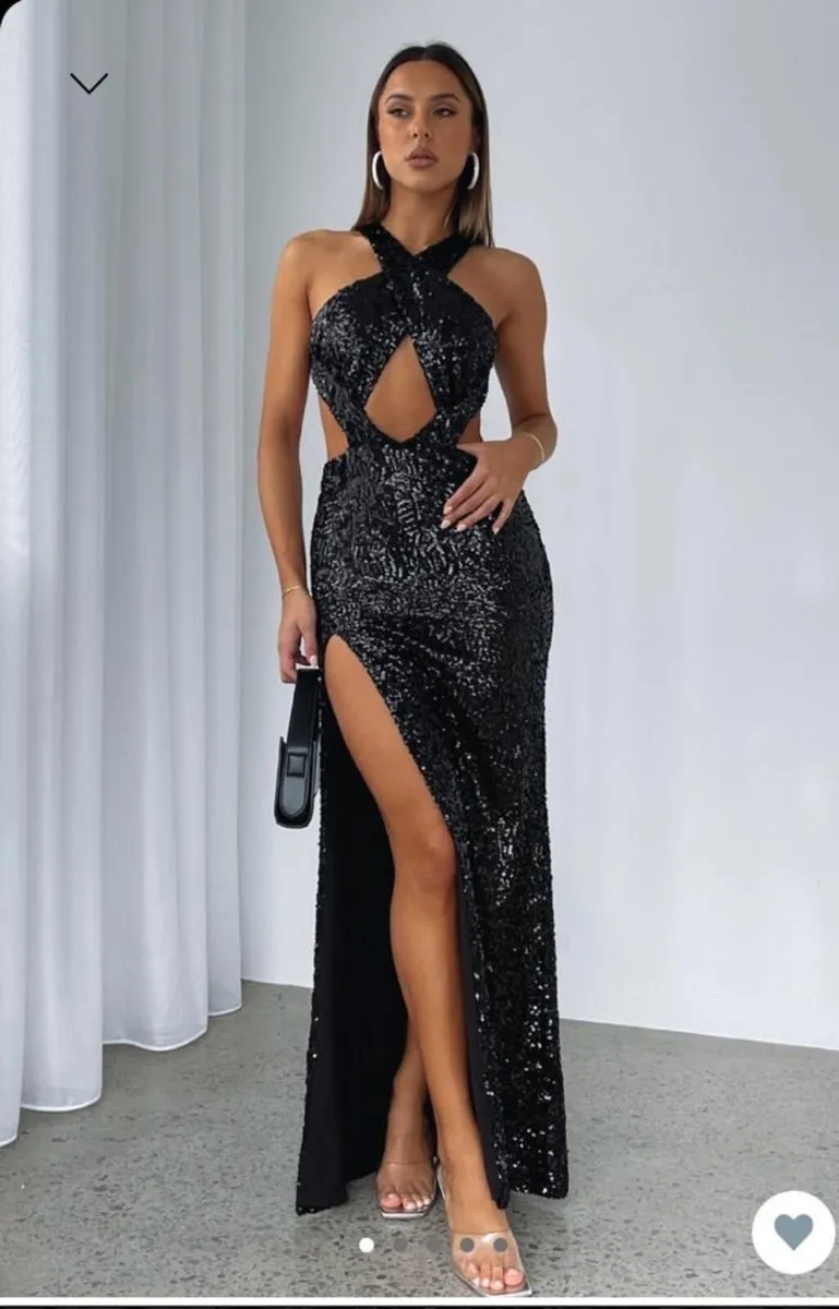 Debs Dress - Black - Image 1