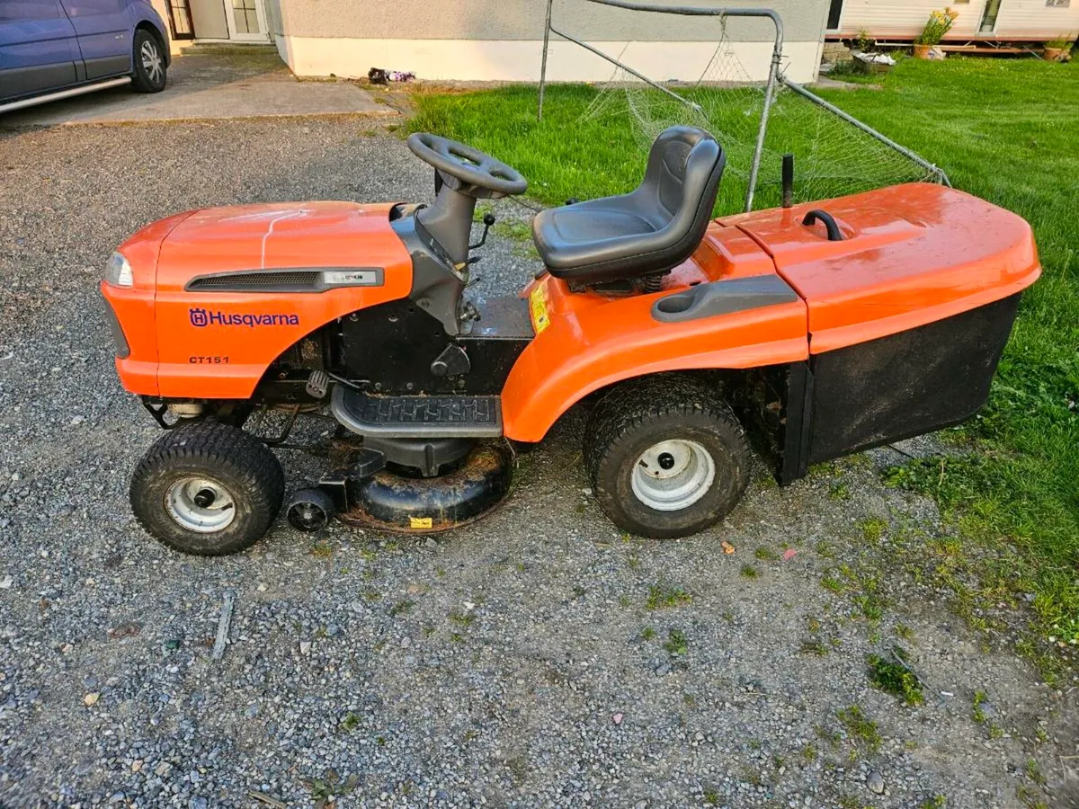 Husqvarna ct151 mower - Image 2