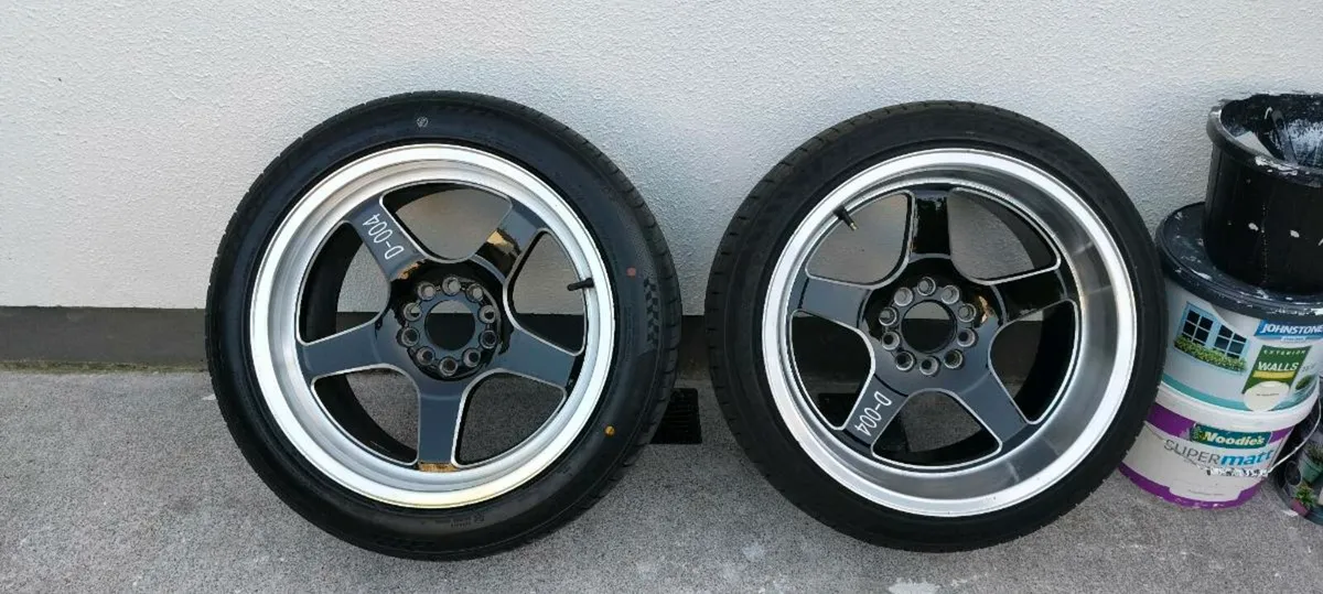 18" Deep dish alloys wheels 5x120 & 5x114.3 - Image 2