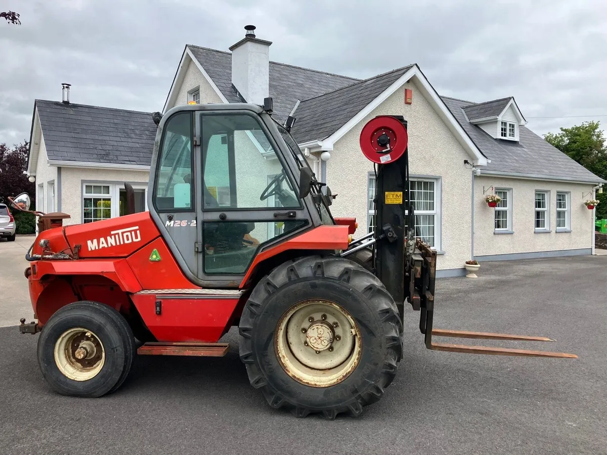 Manitou Rough Terrain Forklift - Image 2
