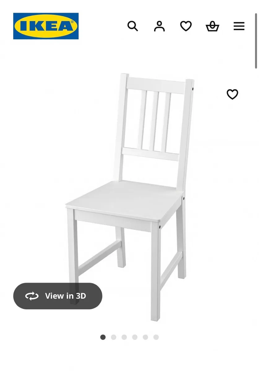 Dining chairs ikea stefan - Image 1