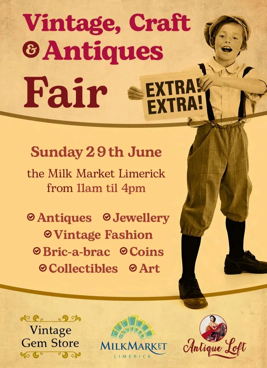 Antique vintage and craft fair
