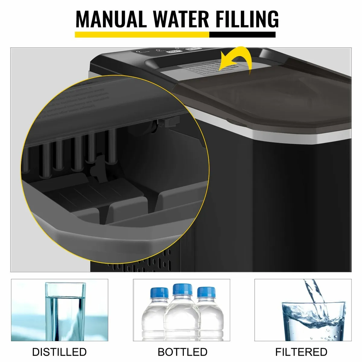 Automatic Ice Cube Maker Machine – Tabletop - Image 2