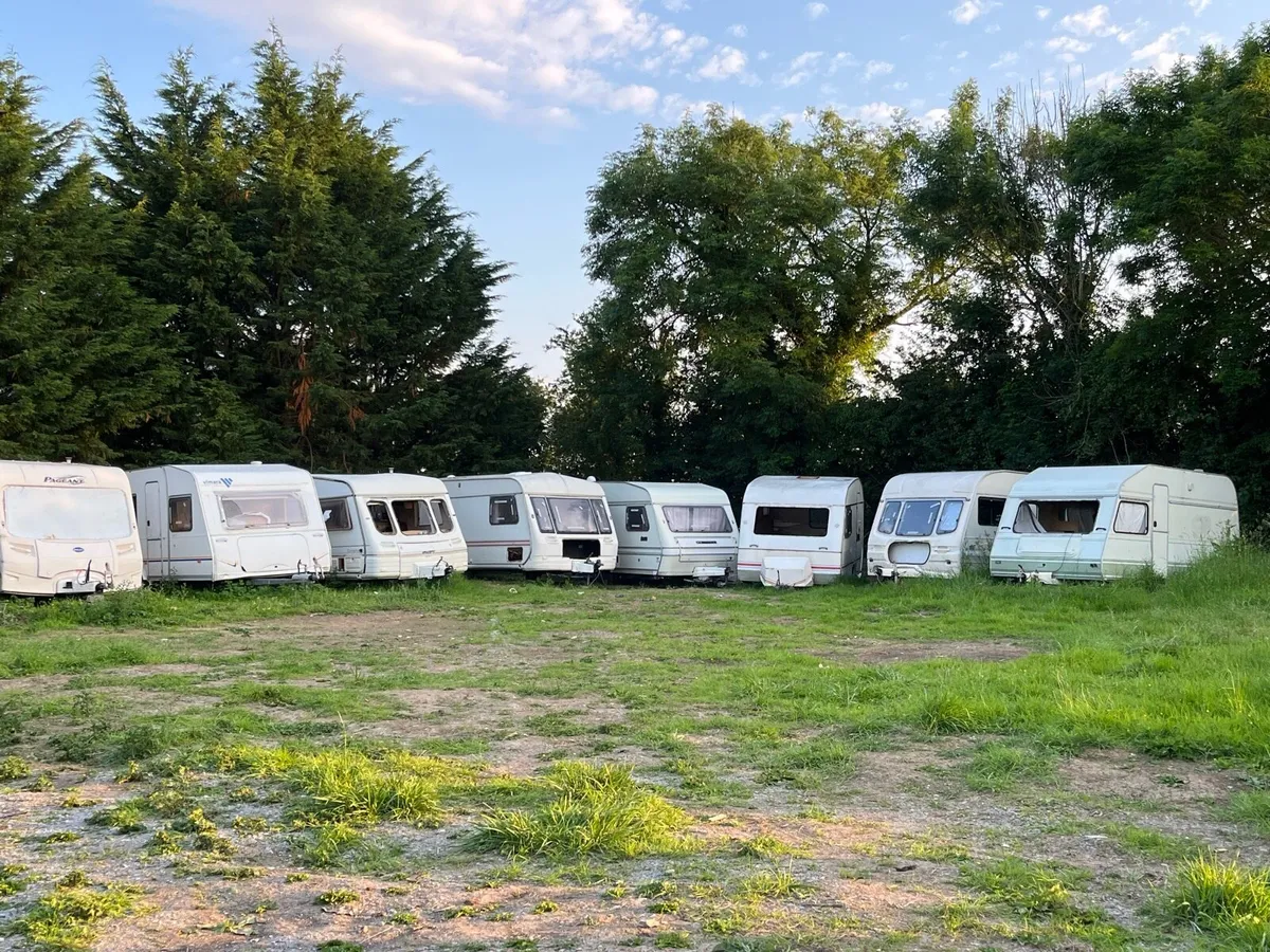 We buy damaged or unwanted caravans