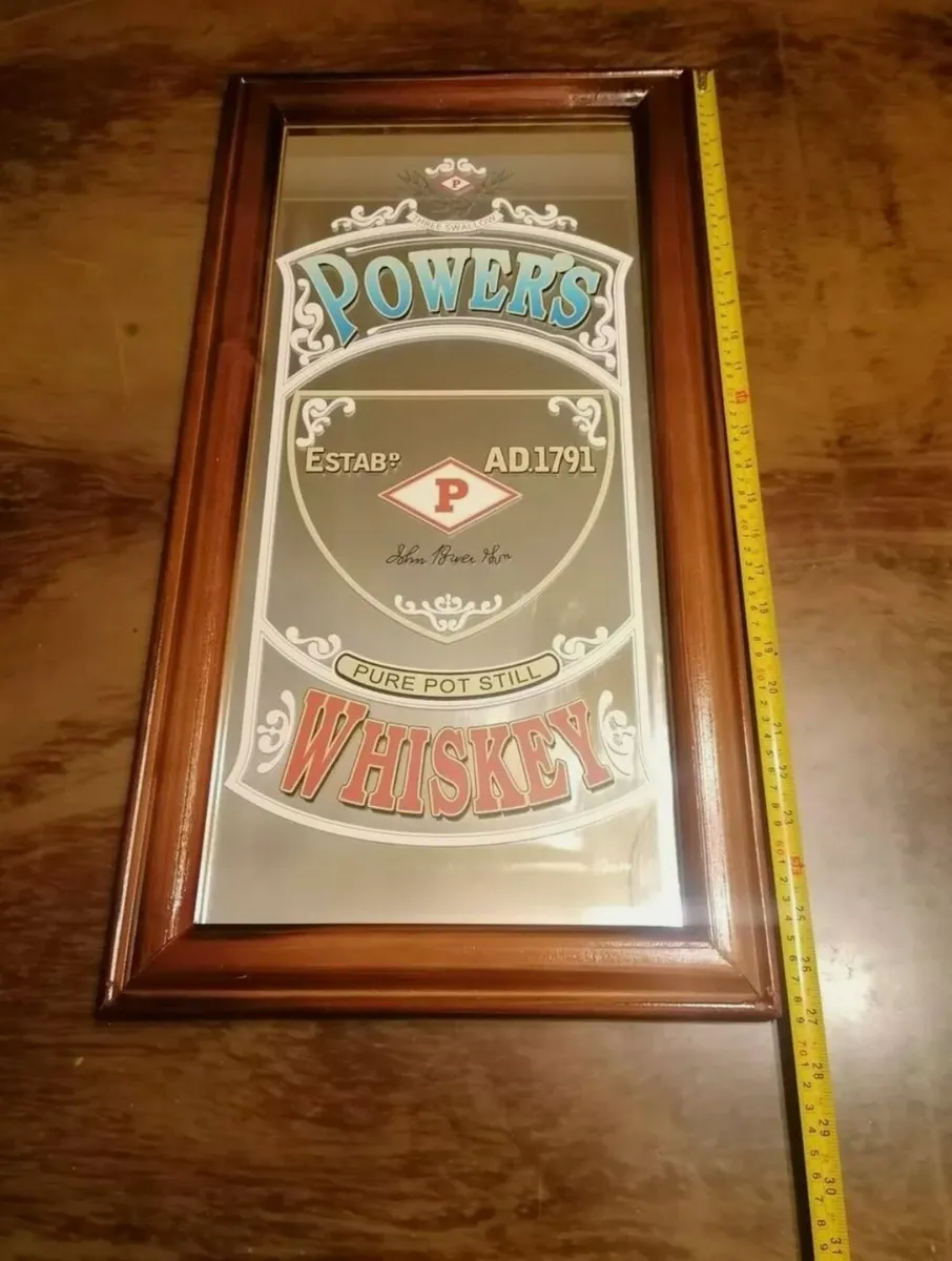 Powers Whiskey Mirror - Image 1