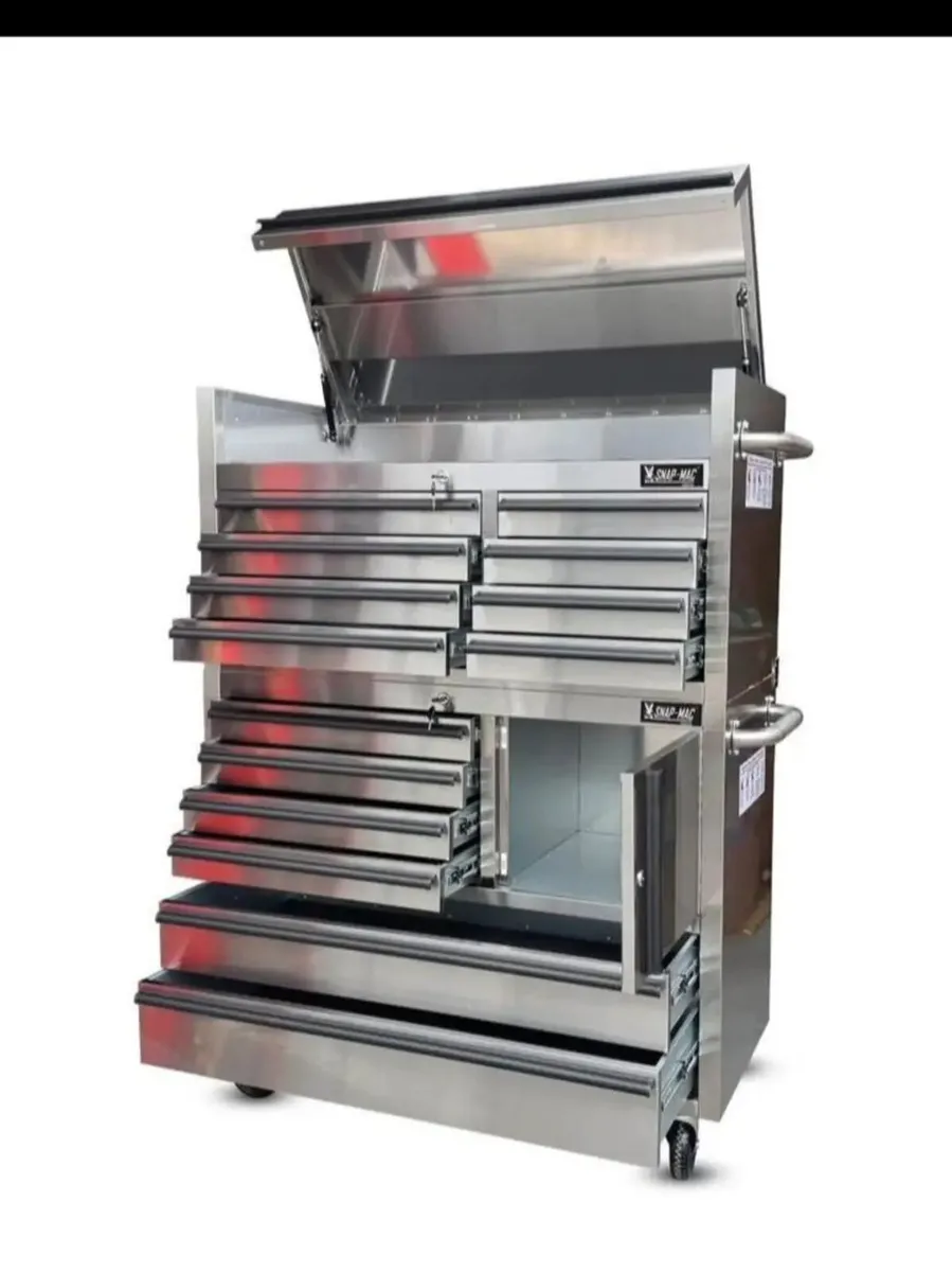 New stainsteel 2 stack toolbox - Image 1